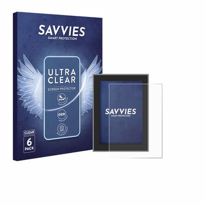 Savvies - Screenprotector voor Volvo XC60 (2018–2024) - Folie Beschermfolie transparant 6 Stuks