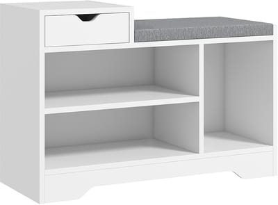 HOMCOM-Schoenenbank-Spaanplaat-76,5x30x52cm-Wit