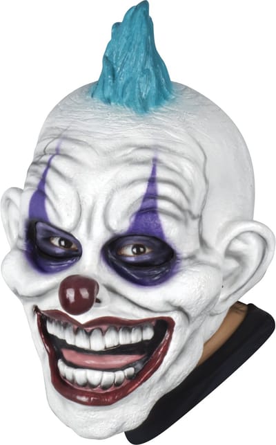 Partychimp Hoofdmasker Jojo Clown Masker Halloween Eng Horror Clown Masker voor bij Halloween Kostuum Volwassenen Carnaval - Latex - One size