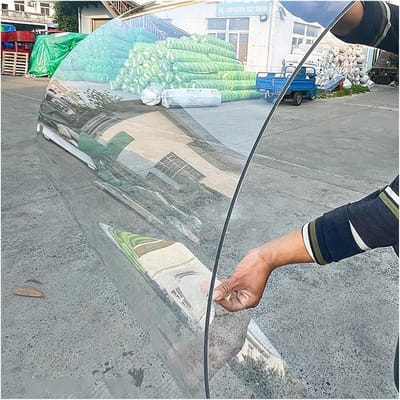 Transparante Polycarbonaat Dakplaat - Waterdicht & Stevig - Voor Luifel, Kassen en afdak (156x200cm)