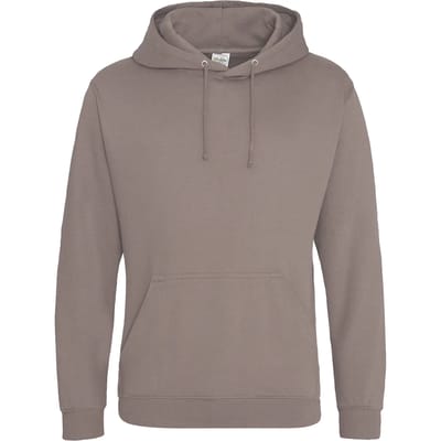 Just Hoods College Hoodie JH001 - MOCHA BROWN - 3XL