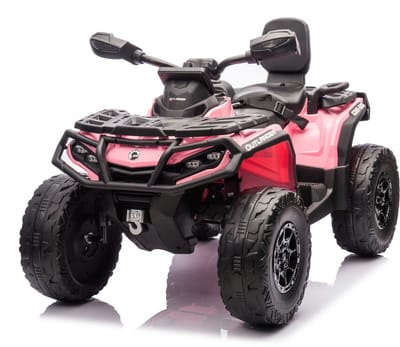 CAN-AM Outlander 24V Kinder Quad 2-Persoons Roze