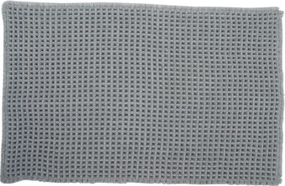 Differnz Wafel Badmat 50 x 80 cm polyester grijs