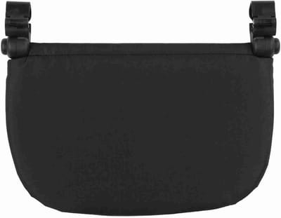 Kinderwagen voetensteun van 21 cm met Oxford Cloth verlenging voor kinderwagen - zwart - universeel - accessoires