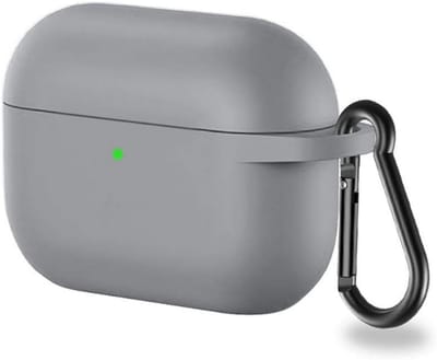 AirPods Pro Siliconen Hoesje - Beschermende Cover & Case in Grijs