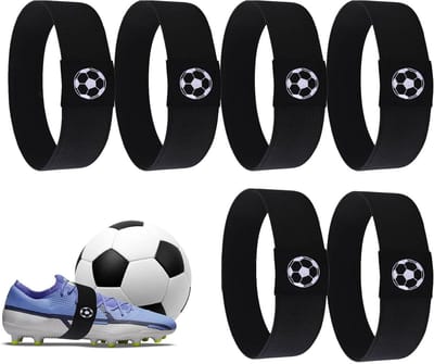 Set van 6 Kinderen Vetersluitingen voor Voetbalschoenen, Sportaccessoires, Lacing Bands voor Optimale Pasvorm