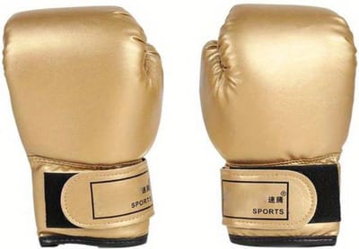 Bovista Vecht Handschoenen - Kickboks Handschoenen - Boxing Gloves Set - Bokshandschoenen - Heren - Dames - Goud