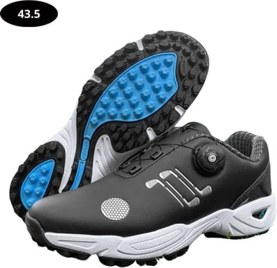Bovista Golfschoenen Heren - Sneakers - Golfkleding - Golfschoenen Antislip - Waterdicht - Golfen - Zwart 43.5