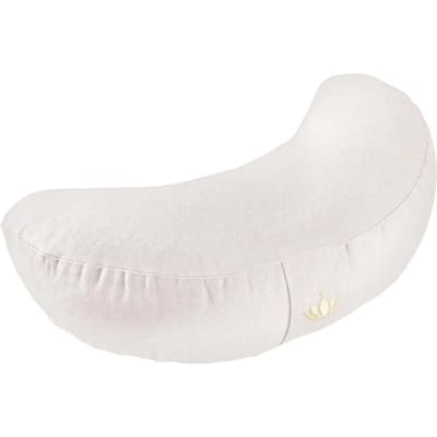 Coussin de yoga in croissantvorm Lotuscrafts Shanti