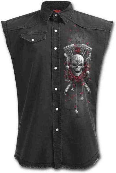 Spiral Bodywarmer - DOTD Bikers - M tot 4XL - voor Mannen - zwart