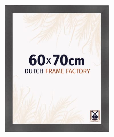 Fotolijst 60x70 cm - MDF - Zwart Mat - Praag
