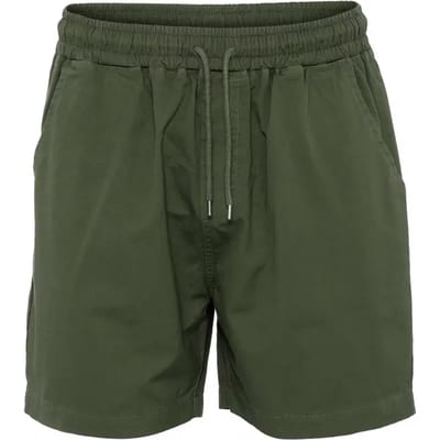 Twill Short broek Colorful Standard Organic seaweed green