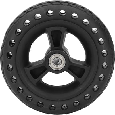 6 inch wiel TPE rubber massieve band antislip 75 kg draagvermogen handkar vervangingswiel