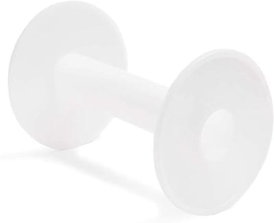 Klosjes Draad Opslag - Opberg Spoelen - Hobby Knutselen - Set van 10 stuks - 92.5mm x 117mm - Wit