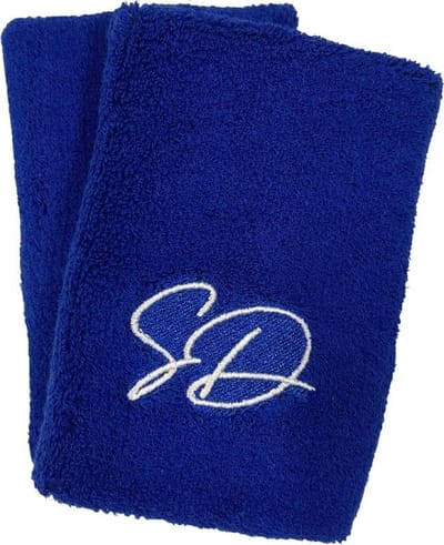 Sparkle & Dream - Polsbandjes/Zweetbandjes Blauw - Set van 2 stuks - voor turnen en gymnastiek