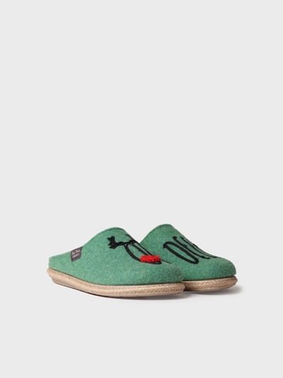 Damesslippers van vilt | DELI-DR
