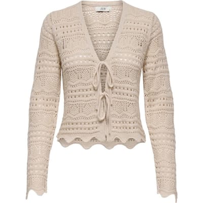 JDY - JDYSUN LAY L/S V-NECK TIE CARDIGAN KNT - Dames - Cardigans