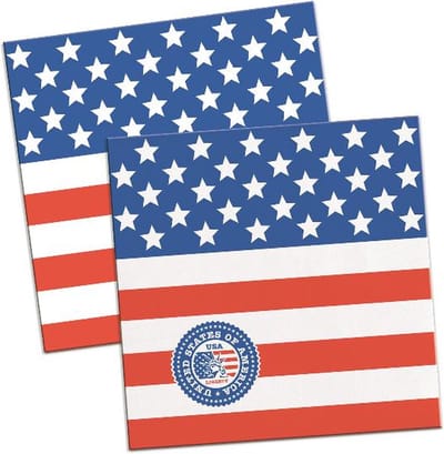 Folat - Servetten USA Party 25 cm x 25 cm - 20 stuks