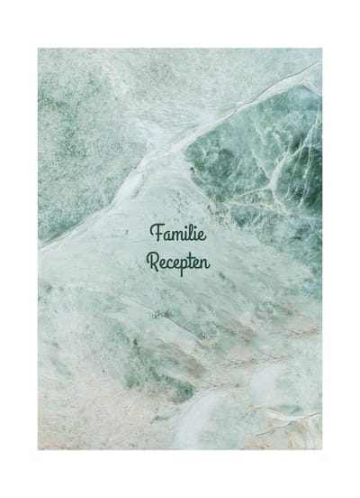 HappyBook - Receptenboek - Kookschrift - Recepten bewaren - Herinneringen boek - Memories - Hardcover - Marmer - Groen - Elastiek - Boekenlegger - Gerechten - Familierecepten - Eten met vrienden - Tafelschikking - Eet herinneringen - Luxe Cadeau