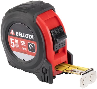 Bellota rolmaat 5 meter - magnetisch uiteinde - schokbestendige behuizing