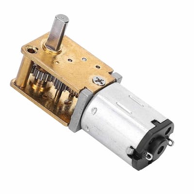 Mini Reductiemotor - Micro Gear Motor - Robotica projecten - Stabiele tandwieloverbrenging - 2 stuks - Niet gespecificeerd