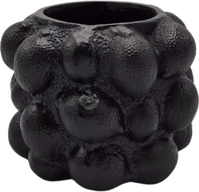 Deco4yourhome® - Vaas - Citroen - Lemon - Zwart - Black