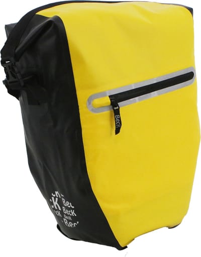 BECK DRY Fietstas Geel/zwart