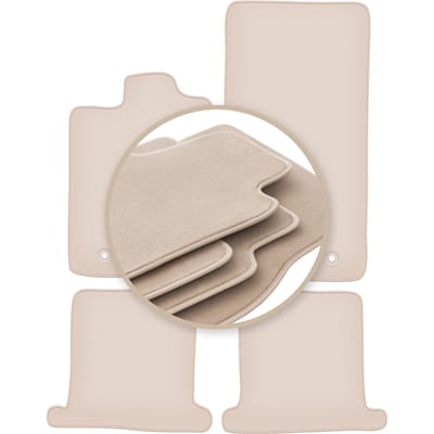 PREMIUM beige matten voor: Jaguar XK coupé 2006-2014
