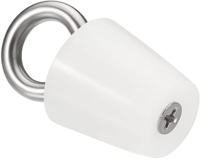 Dailygoods - Siliconen Taps Plug voor Reageerbuizen en Afvoeren (Wit)