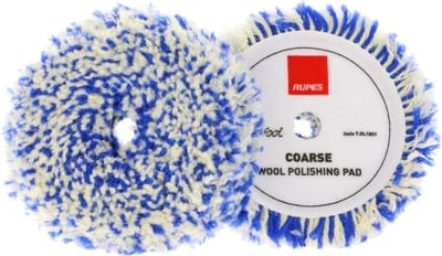 Rupes Rotary Twisted Natural Wool Pad - 125mm