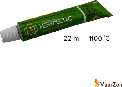 Hittebestendige lijm - 22 ml. - vuurvast - kachellijm