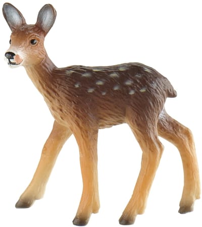 Bullyland 64438 – Speelfiguur Reekalf – ca. 5cm – levensecht en detailrijk vormgegeven – ideaal als educatief speelfiguur, decoratie of klein cadeautje voor kinderen vanaf 3 jaar.
