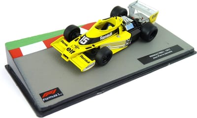 Renault RS01 - Jean-Pierre Jabouille - 1977 - Atlas 1:43