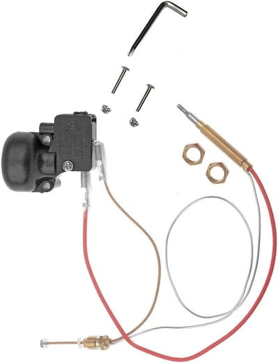 Terrasverwarmer Veiligheidskit - Reparatieset Verwarming - Veilige Verwarming - Kantelsensor - 16x12x5 cm - Zwart