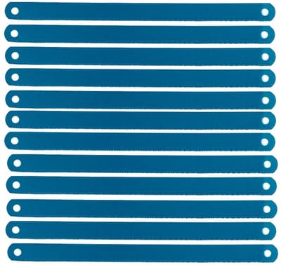 Top Tools - Set Stalen Zaagbladen - 150 mm - 12 Stuks