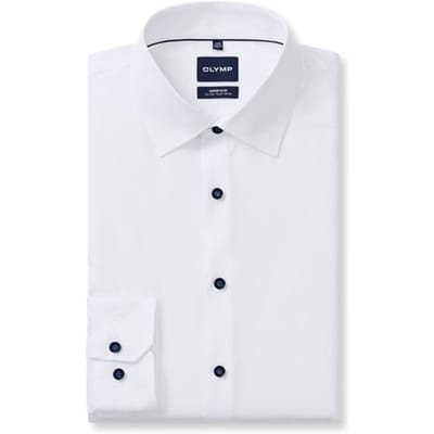 Super slim fit zakelijk overhemd van katoenmix