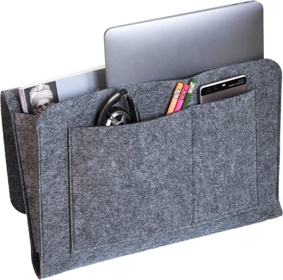 Famanu – Opvouwbare opbergkubus - canvas opbergboxen 33x33 cm - kasten - planken - garderobes - 3 stuks - grijs-wit