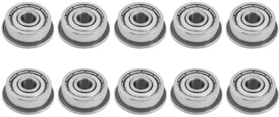 Dailygoods- Kogellager 10 stuks - Universele F624ZZ - Schaal 4 * 13 * 5mm - Professionele kwaliteit - Voor hobbyprojecten - Hoogwaardige materialen - Miniatuurlager