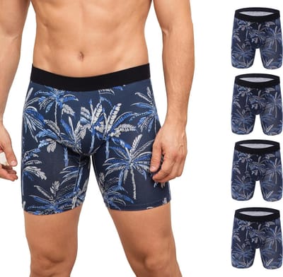 Comfortabele Katoenen Boxershorts voor Mannen, Set van 3 of 4 - Ademend en Perfecte Pasvorm