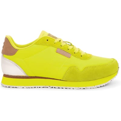 Woden Nora Ii Neon Yellow Size: 40 | Sneakers Outlet | Dames | Geel