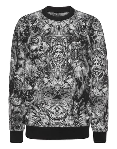 Pullover Ronde Hals Tattoo