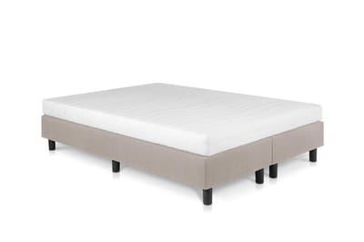 Boxspring Student Basic Beige - 180x200 cm -  Comfort Foam Matras