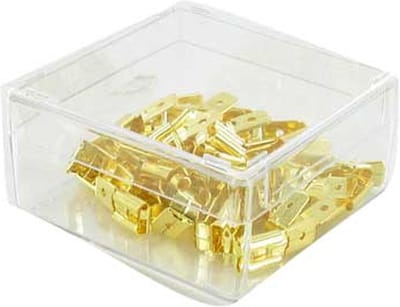 Kabelschoen 6.3x0.8 mm 25 stuks box