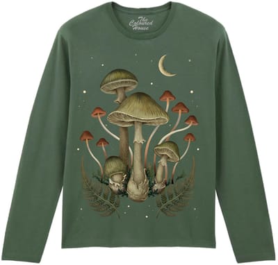 Paddestoelen Death Cap The Coloured House Longsleeve T-shirt XXL