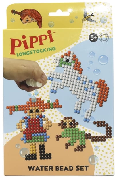 Kinderboeken Pippi waterkralen knutselset voor kinderen - creatieve speelpret.