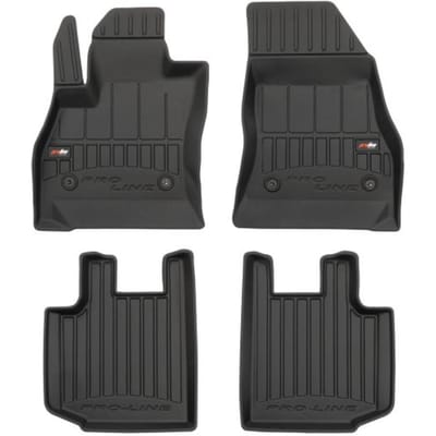 Frogum Fiat 500L 2012-2020 - Automatten Set (4-delig) - TPE Rubber - 6 cm Hoge Rand - Geurloos