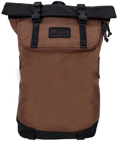 Doughnut Christopher Go Wild 18 - Rolltop Rugzak 45 cm (black x brown)