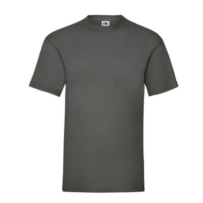 Fruit of the Loom Unisex Adult Waardevol T-Shirt (Licht Grafiet Solid)
