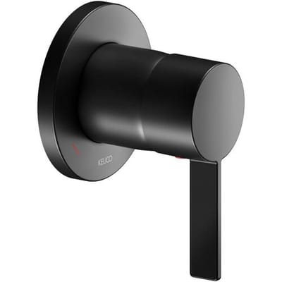 Keuco IXMO - 1-hendel mengkraan met slangaansluiting inbouw, mat zwart 59551379501