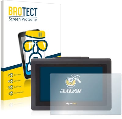Screenprotector voor Signotec Signature Pad Delta Beschermglas transparant